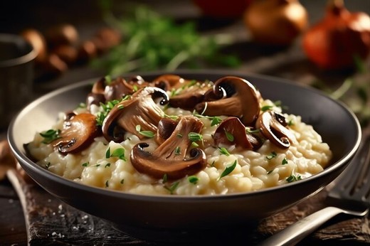 Hearty Mushroom Risotto